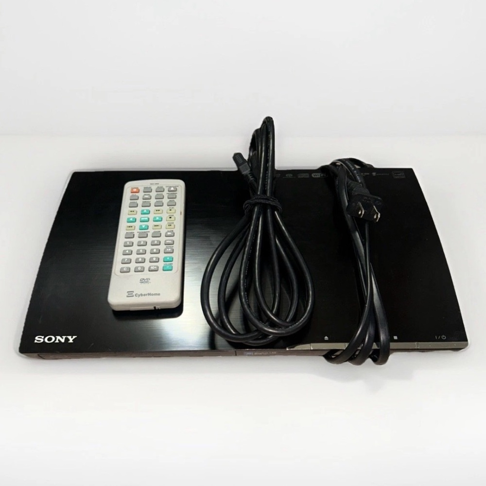 Sony Blu-ray DVD Player 1215715 W/ HDMI + Remote Works Tested, READ DESCRIPTION